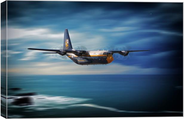 Fat Albert Airlines Canvas Print by J Biggadike