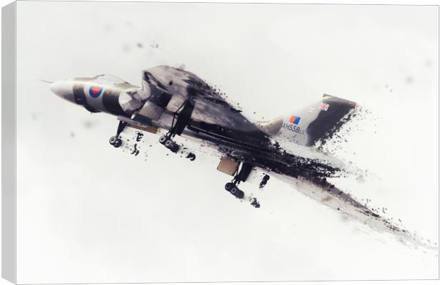 Vulcan Shatter Canvas Print by J Biggadike