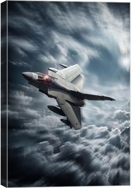 Panavia Tornado GR4 Canvas Print by J Biggadike