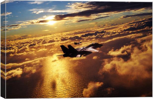 Top Guns Canvas Print by J Biggadike