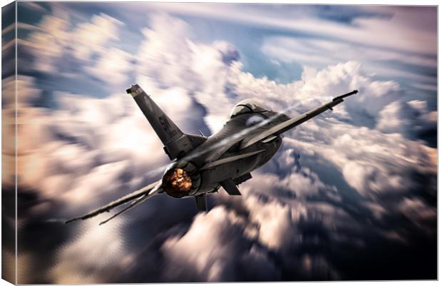 F-16 20th Fighter Wing Canvas Print by J Biggadike