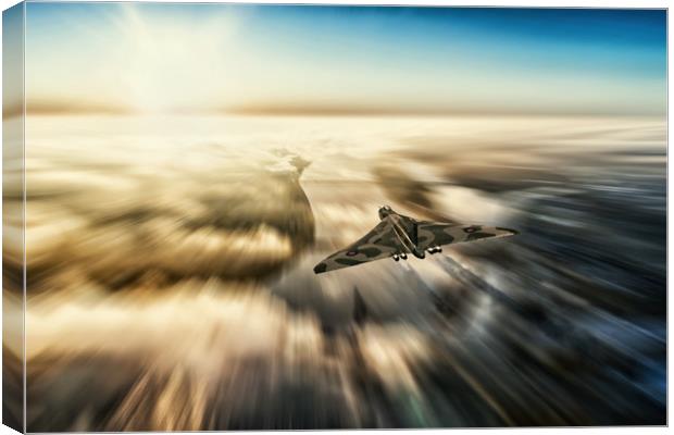 Vulcan Salute Canvas Print by J Biggadike