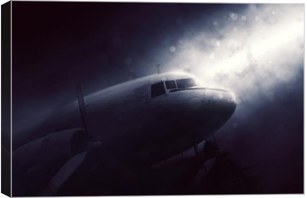 Douglas DC-3 Canvas Print by J Biggadike