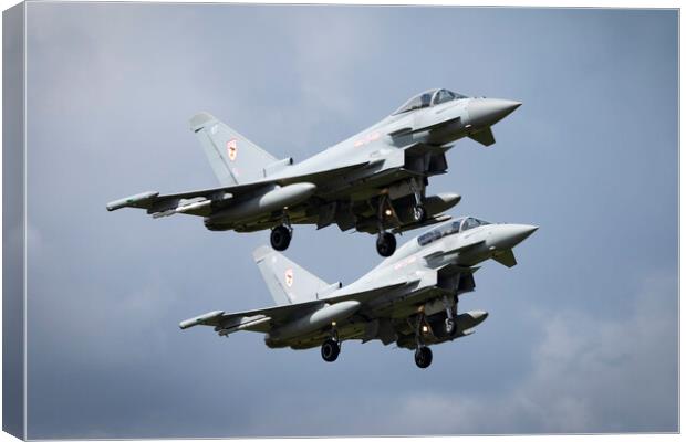 29 Squadron Typhoons Canvas Print by J Biggadike