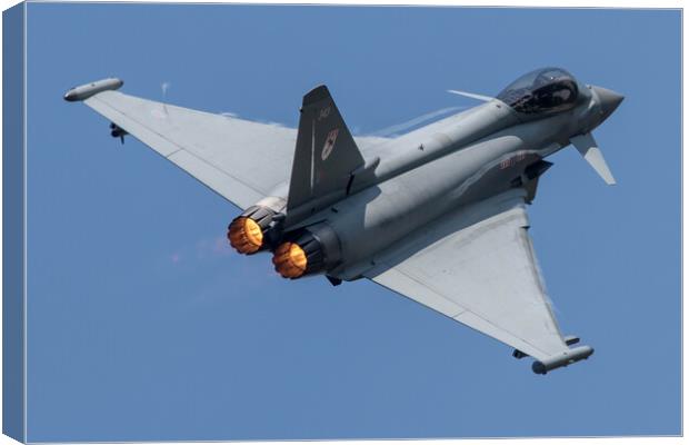 RAF Eurofighter Typhoon Canvas Print by J Biggadike