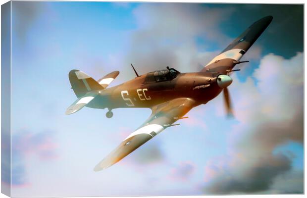 Hawker Hurricane Dream Canvas Print by J Biggadike