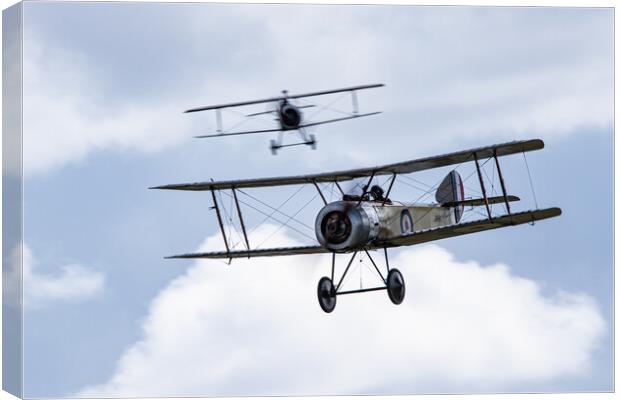 Sopwith Pup Canvas Print by J Biggadike