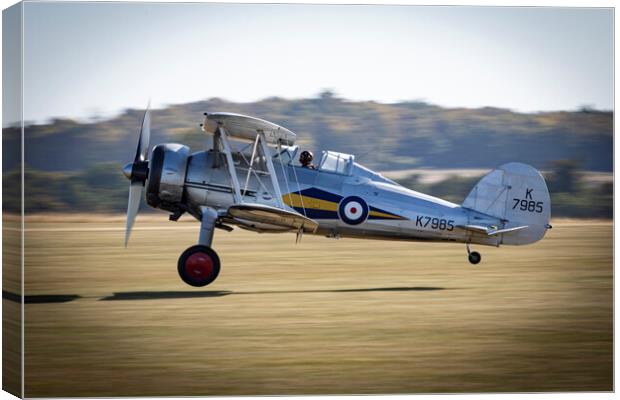 Gloster Gladiator (G-AMRK) Canvas Print by J Biggadike