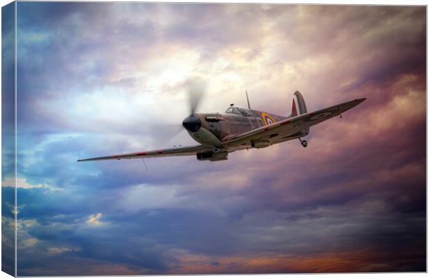 Spitfire IIa Canvas Print by J Biggadike