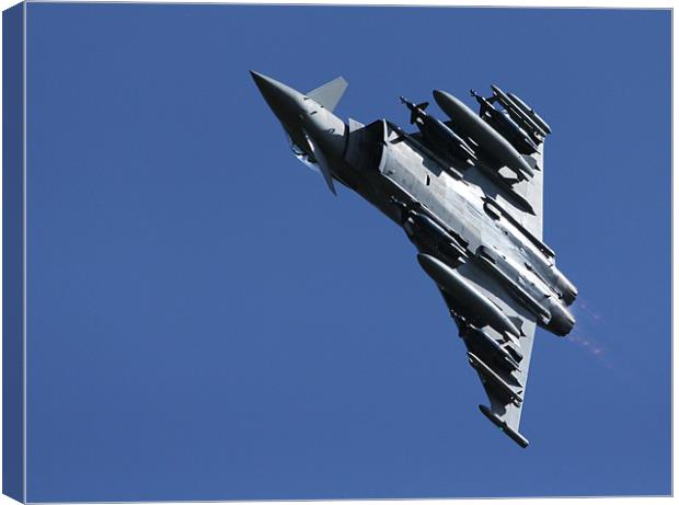 Eurofighter Typhoon Canvas Print by J Biggadike