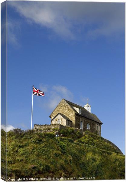 St Nicholas's Chapel Canvas Print by Matthew Bates