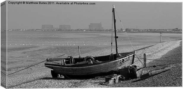 Dungeness Boat Canvas Print by Matthew Bates