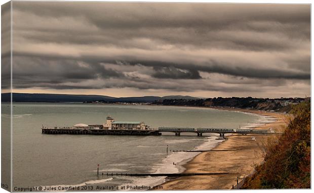 Bournemouth Pier Canvas Print by Jules Camfield