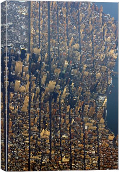 New York Fly By Shooting I Canvas Print by Tom Hall