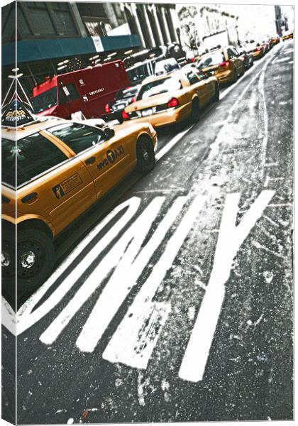 Only cabs Canvas Print by Tom Hall