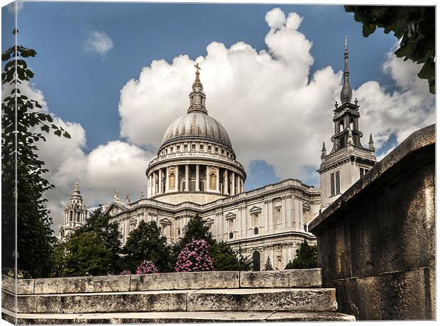 Three Steps to Heaven Canvas Print by Lee Morley