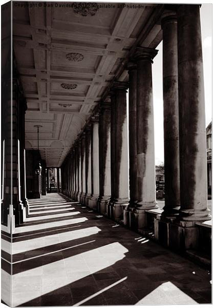 Old Royal Naval College Canvas Print by Dan Davidson