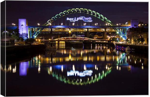 The Great North Canvas Print by Dan Davidson