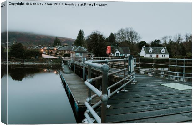 Luss Alexandria Canvas Print by Dan Davidson