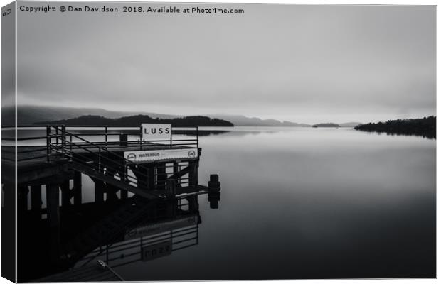 Luss Loch Lomond Canvas Print by Dan Davidson