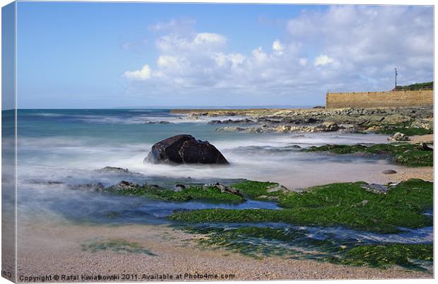 Porthleven Canvas Print by R K Photography