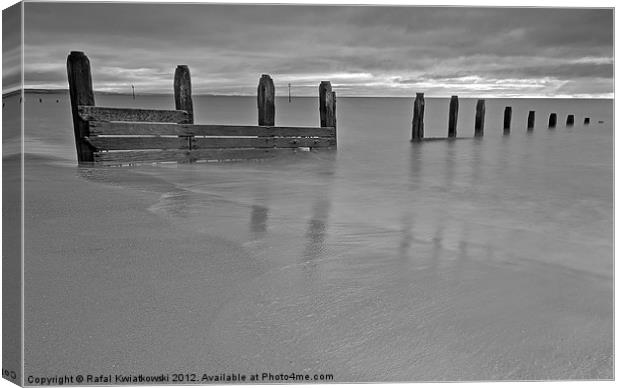 Teignmouth Canvas Print by R K Photography