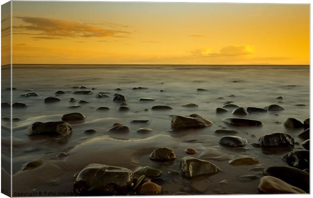 St. Bees sunset Canvas Print by R K Photography