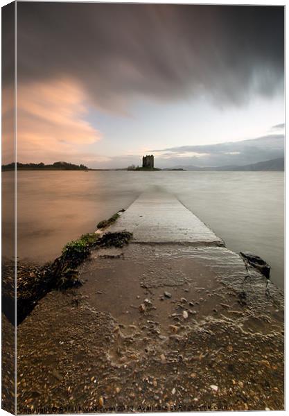 Stalker Castle Canvas Print by R K Photography