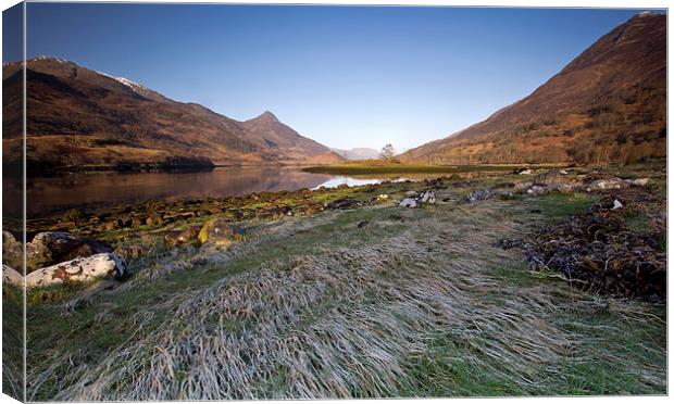 Loch Leven Canvas Print by R K Photography