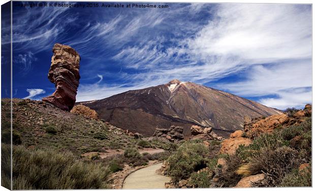  Tenerife Canvas Print by R K Photography