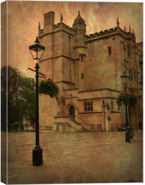 The Old Gatehouse, Bristol City.  Canvas Print by Heather Goodwin