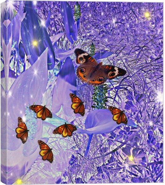  Butterfly Squadron. Canvas Print by Heather Goodwin