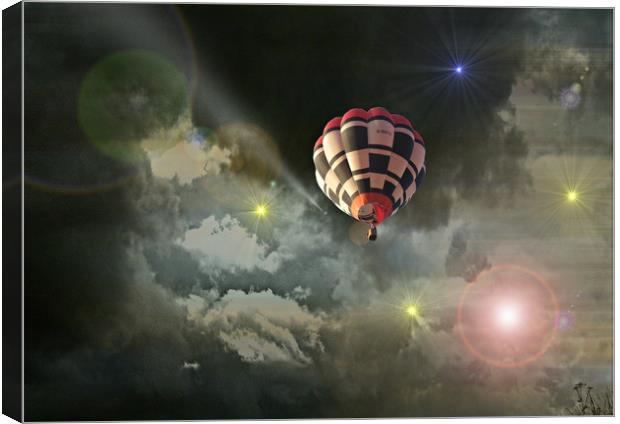 Up Up and Away. Canvas Print by Heather Goodwin