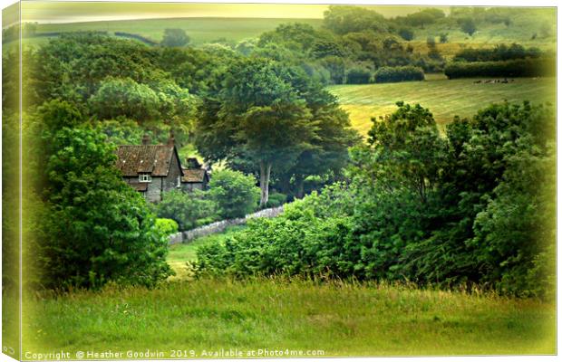The Hamlet Canvas Print by Heather Goodwin