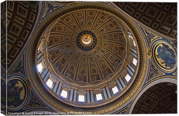 St. Peters Dome Canvas Print by David Pringle