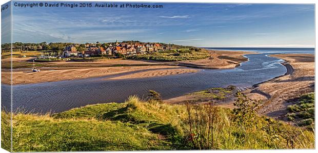 Alnmouth Canvas Print by David Pringle