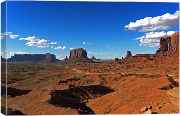 Monument Valley Canvas Print by David Pringle