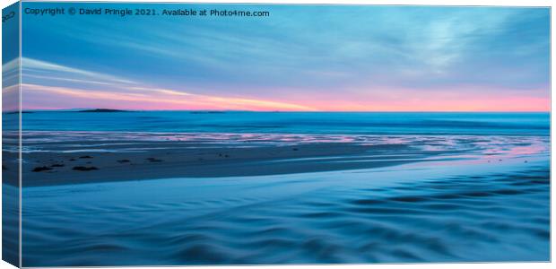 Embleton Bay Sunrise Canvas Print by David Pringle