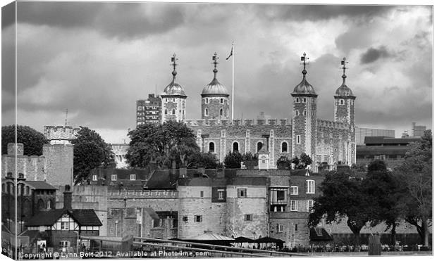 The Tower of London Canvas Print by Lynn Bolt