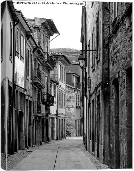 Back Street Oporto Canvas Print by Lynn Bolt