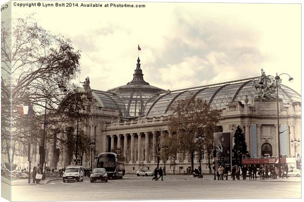 The Grand Palais Paris Canvas Print by Lynn Bolt