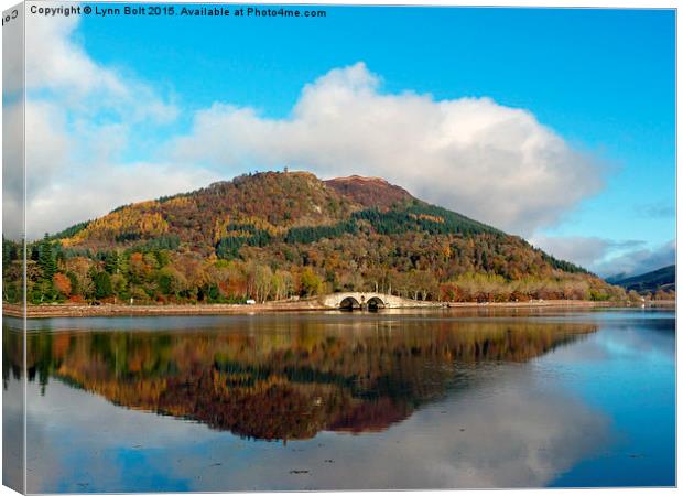 Inveraray Bridge Argyll  Canvas Print by Lynn Bolt