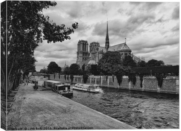 Notre Dame Paris Canvas Print by Lynn Bolt