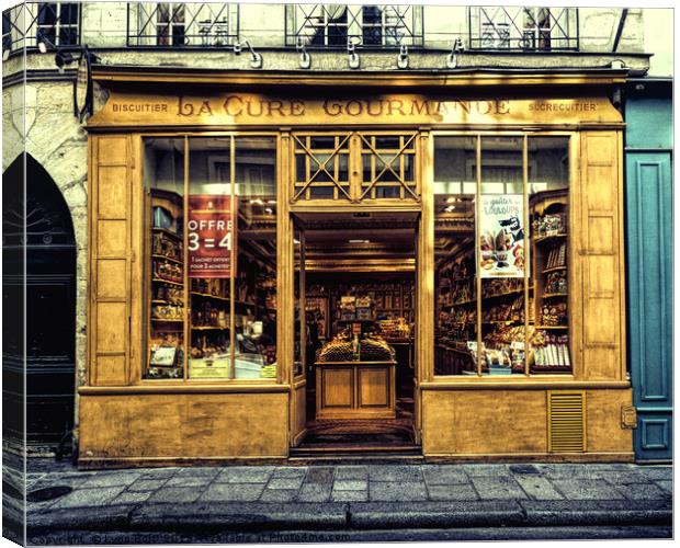 The Biscuit Shop Canvas Print by Lynn Bolt