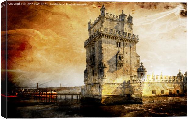 Belem Tower Lisbon Canvas Print by Lynn Bolt