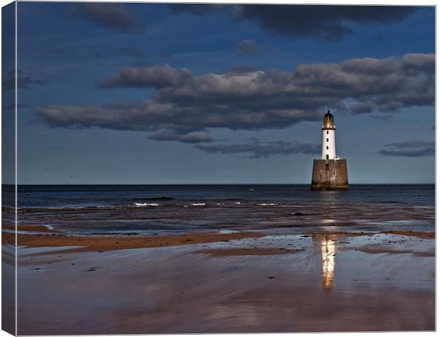 Rattray Head Lighthouse Canvas Print by alan bain