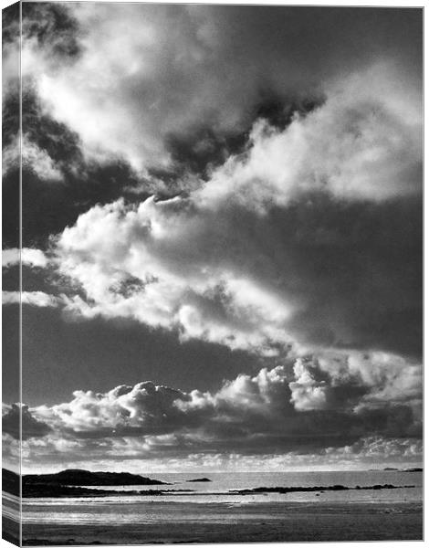 Powerful Clouds Canvas Print by Simone Williams