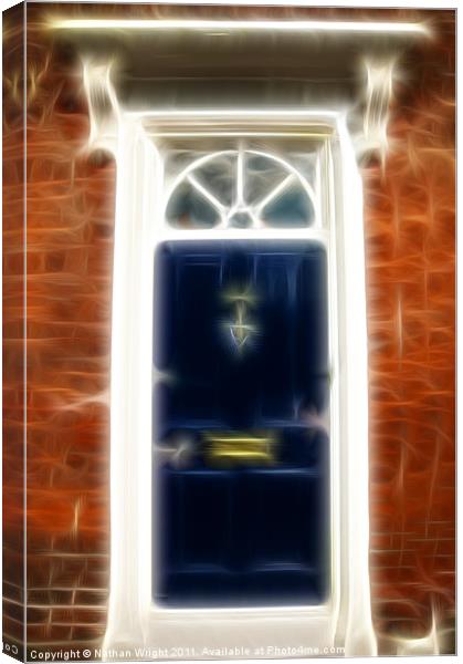 Blue door and more Canvas Print by Nathan Wright
