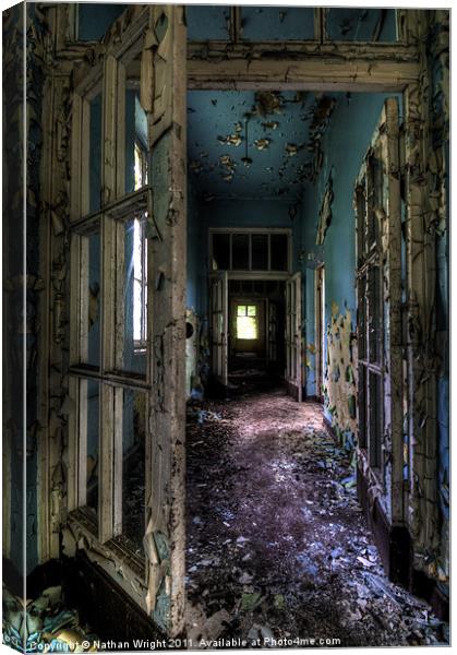 Open door Canvas Print by Nathan Wright