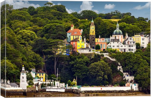 Portmeirion Canvas Print by Rory Trappe